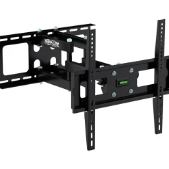 Tripp Lite Display TV Wall Monitor Mount Arm Swivel/Tilt 26" to 55" TVs, Black (DWM2655M)