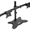Tripp Lite Dual-Monitor TV Desktop Display Mount Stand Full Motion 13"- 27"