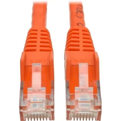 Tripp Lite 6ft Cat6 Snagless Molded Patch Cable UTP Orange RJ45 M/M 6' (N201-006-OR)