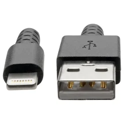 Tripp Lite Heavy-Duty USB Sync/Charge Cable with Lightning Connector, 6 ft. (1.8 m) (M100-006-HD)