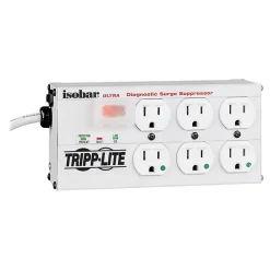 Tripp Lite Isobar 6-Outlet Surge Protector, 15' Cord (ISOBAR6ULTRAHG)