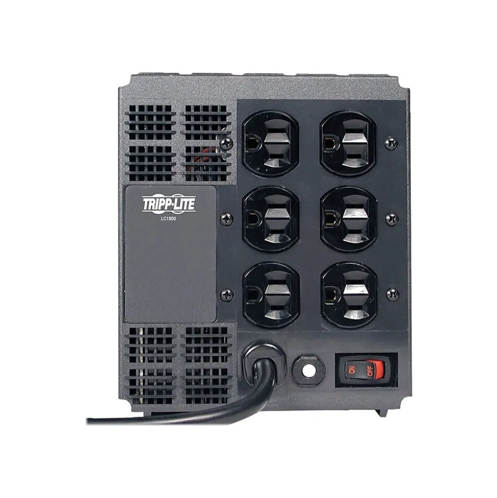 Tripp Lite 6-Outlet Home/Office, 6' Cord, 1440 Joules (LC1800)