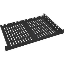 Tripp Lite Rack Shelf for 4 Post Rack Toolless Mounting, Black (SRSHELF2P1UTM)