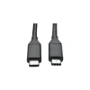 Tripp Lite U420-003-G2 3' USB 3.1 Type C Male/Male Data Transfer Cable, Black