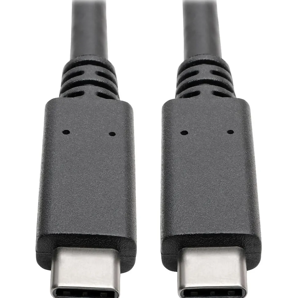 Tripp Lite USB C Cable USB 3.1 Gen 2 w/ 5A Rating 20V M/M USB Type C USB Type-C USB-C 3ft 3' (U420-003-G2-5A)