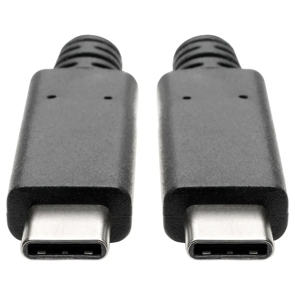 Tripp Lite USB C Cable USB 3.1 Gen 2 w/ 5A Rating 20V M/M USB Type C USB Type-C USB-C 3ft 3' (U420-003-G2-5A)