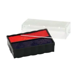 Trodat T4850 Dater Replacement Pad, Red/Blue Ink (5131)