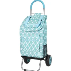 Trolley Dolly Standard Folding Hand Truck, 110 lb. Capacity, Moroccan Tile (01-581)