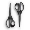 TRU RED™ 8" Stainless Steel Scissors, Straight Handle, 2/Pack (TR55013)