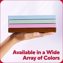 TRU RED™ 5.5” x 8” Medium Flexible Cover Narrow Ruled Journal, Light Blue (TR61954)