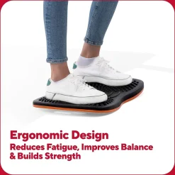 TRU RED™ Anti-Fatigue Balance Board, Black, 320 lbs. Capacity (TR62100)