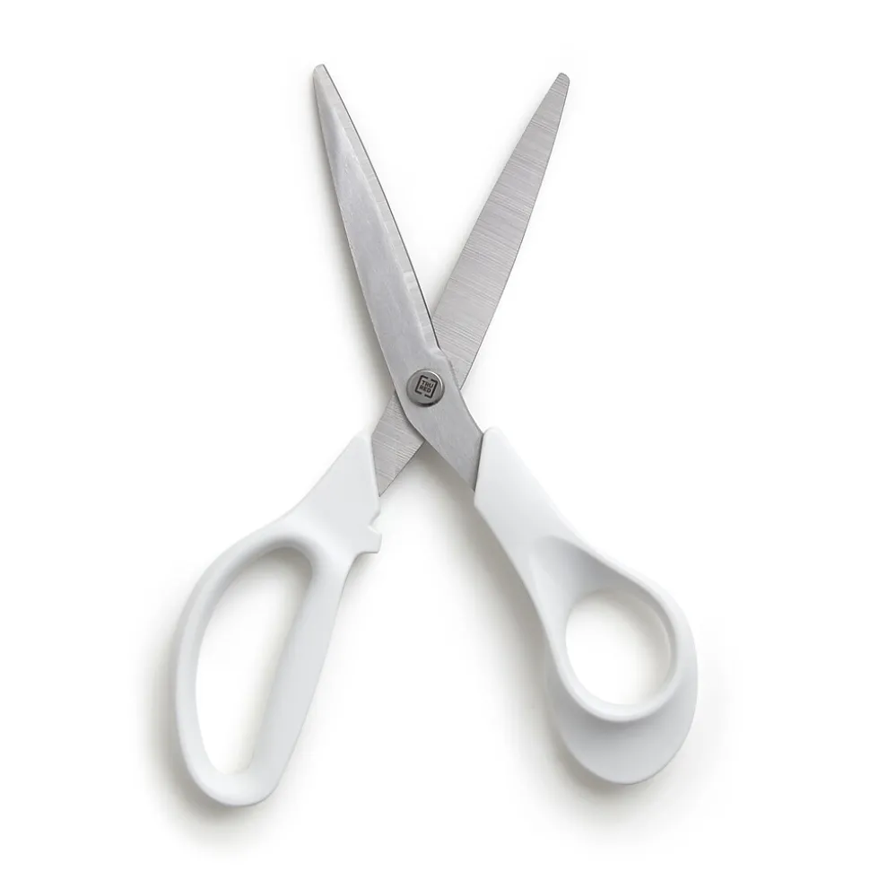 TRU RED™ Ergonomic 8" Stainless Steel Scissors, Straight Handle, 2/Pack (TR55029)