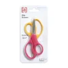 TRU RED™ Junior 5" Kids Pointed Tip Stainless Steel Scissors, Straight Handle, Right & Left Handed, 2/Pack (TR55053)