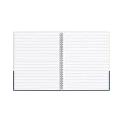 TRU RED™ Large Hard Cover Ruled Notebook, Gray/Blue (TR55737)