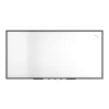 TRU RED™ Magnetic Porcelain Dry Erase Board, Black Frame, 8' x 4' (TR61191)