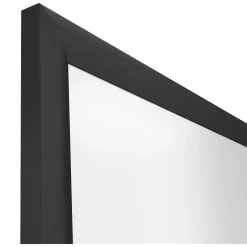 TRU RED™ Magnetic Porcelain Dry Erase Board, Black Frame, 8' x 4' (TR61191)