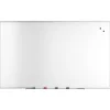 TRU RED™ Magnetic Steel Dry Erase Board, Satin Frame, 5' x 3' (TR61176)