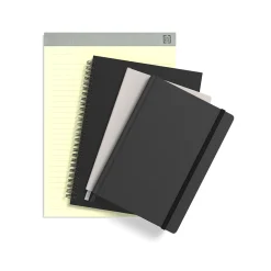 TRU RED™ Medium Flexible Cover Ruled Journal, Black (TR54777)