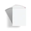 TRU RED™ Notepad, 8.5" x 11.75", Wide Ruled, White, 50 Sheets/Pad, Dozen Pads/Pack (TR58188)