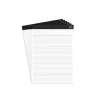 TRU RED™ Notepads, 8.5" x 11.75", Meeting Agenda Format Ruled, White, 50 Sheets/Pad, 6 Pads/Pack (TR57380)
