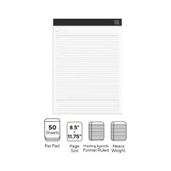 TRU RED™ Notepads, 8.5