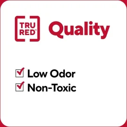 TRU RED™ Pen Dry Erase Markers, Ultra Fine Tip, Assorted, 4/Pack (TR61458/TR57422)