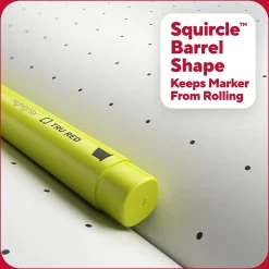 TRU RED™ Pocket Stick Highlighter with Grip, Chisel Tip, Yellow, 36/Pack (TR54582)