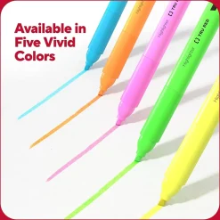 TRU RED™ Pocket Stick Highlighter with Grip, Chisel Tip, Assorted, 12/Pack (TR54586)
