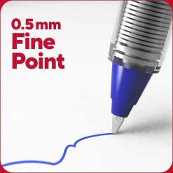 TRU RED™ Rollerball Pens, Conical Tip, Blue, Dozen/Pack (TR57322)