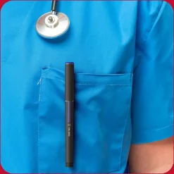 TRU RED™ Rollerball Pens, Conical Tip, Blue, Dozen/Pack (TR57322)