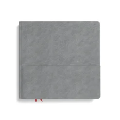 TRU RED™ Square Explore Journal, Dotted, Gray (TR58433-CC)