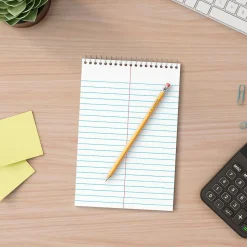 TRU RED™ Steno Pad, 6