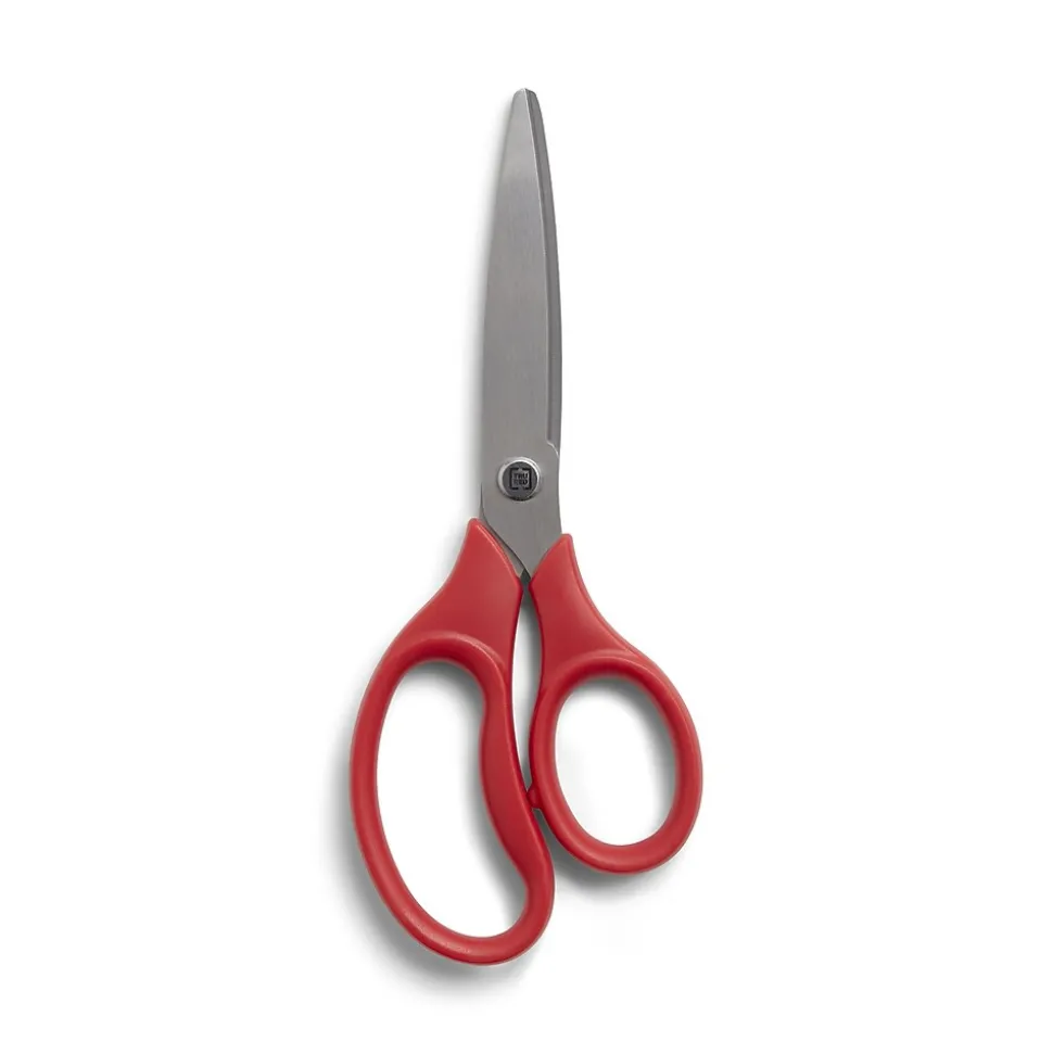 TRU RED™ Student 7" Stainless Steel Scissors, Straight Handle, Right & Left Handed, Assorted Colors (TR55048)