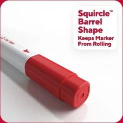 TRU RED™ Tank Dry Erase Markers, Twin Tip, Assorted, 4/Pack (TR61439/TR57838)