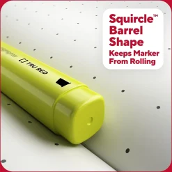 TRU RED™ Tank Highlighter with Grip, Chisel Tip, Yellow, 5/Pack (TR54577)