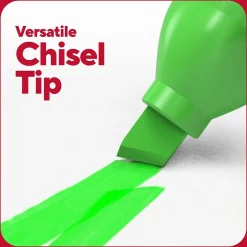 TRU RED™ Tank Highlighter with Grip, Chisel Tip, Assorted, 12/Pack (TR54585)