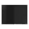 TRU RED™ Tempered Glass Dry Erase Board, Black, 4' x 3' (TR61200)