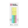 TRU RED™ Twin Tip Highlighters, Chisel Tip, Assorted Colors, 3/Pack (TR57834)