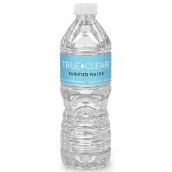 True Clear Purified Water, 16.9 fl oz, 24 Bottles/Case, 84 Cases/Pallet (TC54594PL)