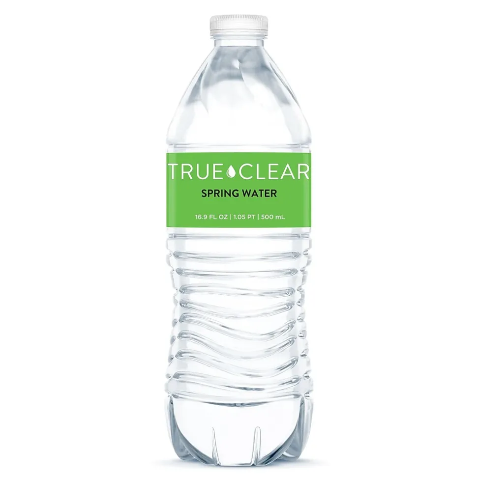 True Clear Spring Water, 16.9 fl oz., 24 Bottles/Case (TRC05L24PSPCHN)