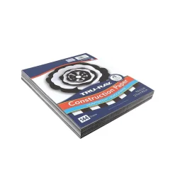 Tru-Ray 9" x 12" Construction Paper, Black/White, 144 Sheets/Pack (P6676)