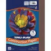 Tru-Ray 9" x 12" Construction Paper, Dark Brown, 50 Sheets (P103024)