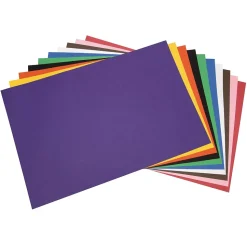 Tru-Ray 12" x 18" Construction Paper, Assorted Colors, 50 Sheets/Pack (P103063)