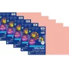 Tru-Ray® Construction Paper, Salmon, 12" x 18", 50 Sheets Per Pack, 5 Packs (PAC103042-5)