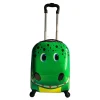 TUCCI 11" Hardside Carry-On Suitcase, 4-Wheeled Spinner, TSA Checkpoint Friendly, Green (T0395-Baby Dino)