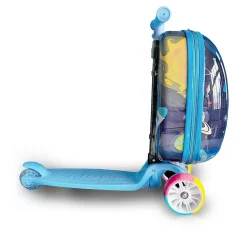 TUCCI Hardside Carry-On Suitcase, 4-Wheeled Spinner, TSA Checkpoint Friendly (T0528-GALAXYKID)