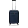TUCCI Hardside Carry-On Suitcase, 4-Wheeled Spinner, TSA Checkpoint Friendly (T0473-20in-BLU)