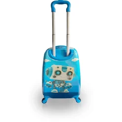 TUCCI Hardside Carry-On Suitcase, 4-Wheeled Spinner, TSA Checkpoint Friendly (T0497-RoboKid)