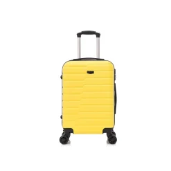 TUCCI Hardside Spinner Carry-On Luggage Set, TSA Checkpoint Friendly (S0568-03PC-MUYL)