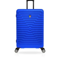 TUCCI Hardside Spinner Carry-On Luggage Set, TSA Checkpoint Friendly (T0129-03PC-BLU)